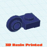 Plate with Stud Ring (8 Pack)