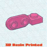 Plate with Double Stud Ring (4 Pack)