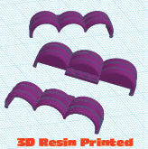 Triple Mudguard Arch No Stud On Sides