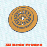 #5 Train Wheel 16 Spoke (2 Pack)