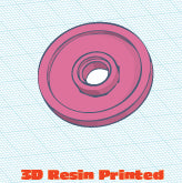 #6 Train Blind Wheel Pin Hole (2 Pack)