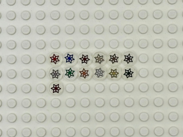 Valves 1x1 Clear Round Tile: Style 6