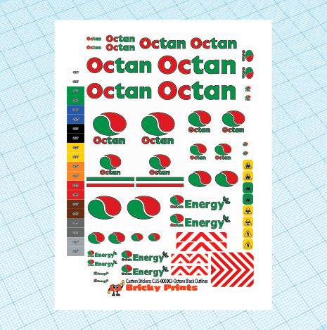 Octane Black WITH Black Outlines