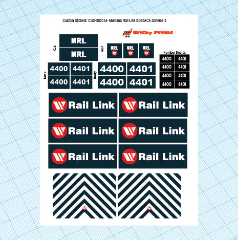 MRL SD70ACe Scheme 2