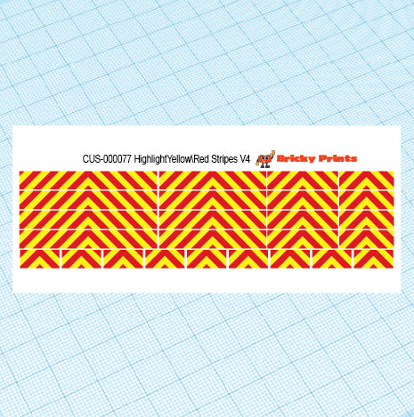 Stripes: Narrow Angle Towards Middle Version 4