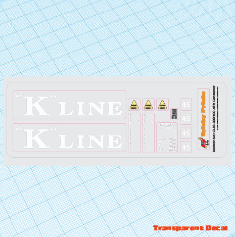 Intermodal Container Set Style 3: 45ft