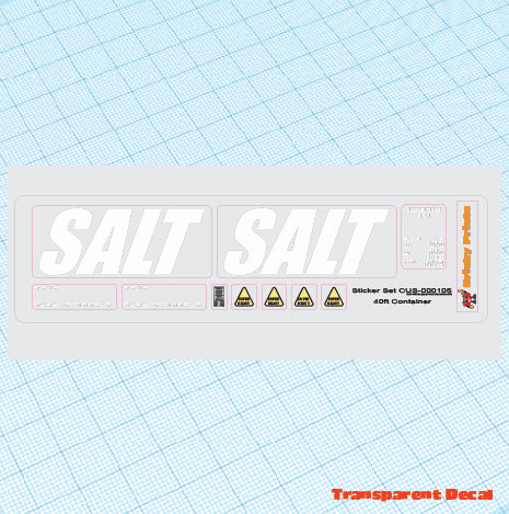 Intermodal Container Set Style 5: 40ft