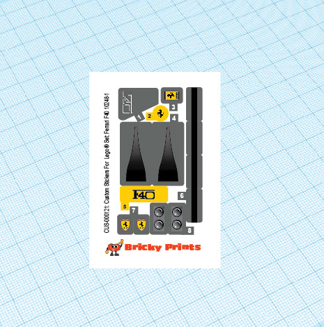 Custom Creator Expert Traffic - F40 10248 Dark Bluish Gray Version