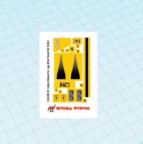 Custom Creator Expert Traffic - F40 10248 Yellow Version