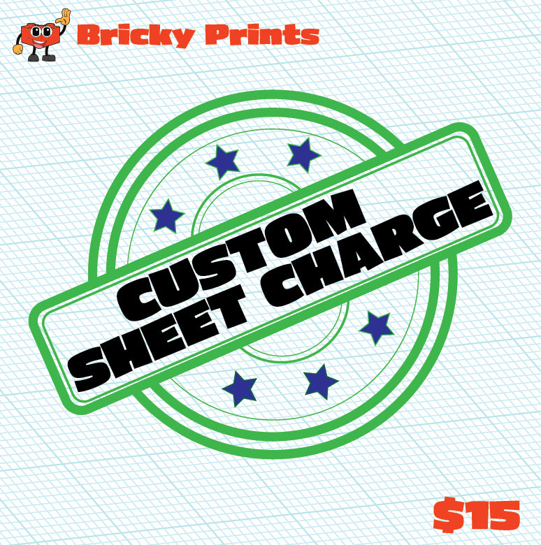 Custom Sheet Charge $15
