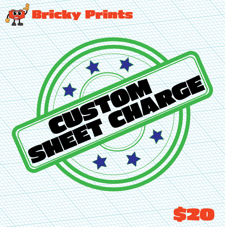 Custom Sheet Charge $20