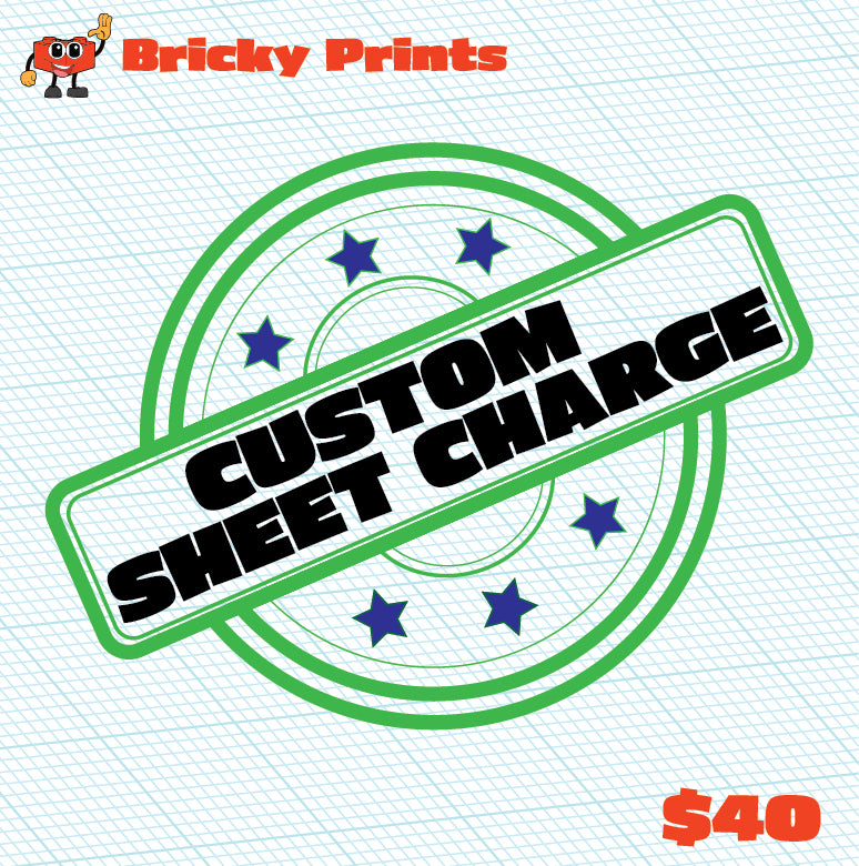Custom Sheet Charge $40