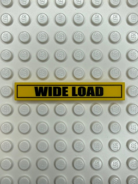 Car And Truck 1x6 Tile: Wide Load