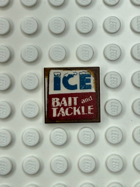 UV Printed Signs 2x2 Tile: Vintage ICE