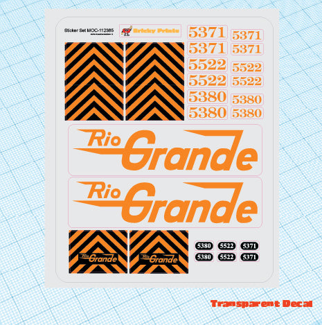 MOC-112385 Denver & Rio Grande Western EMD SD40T-2