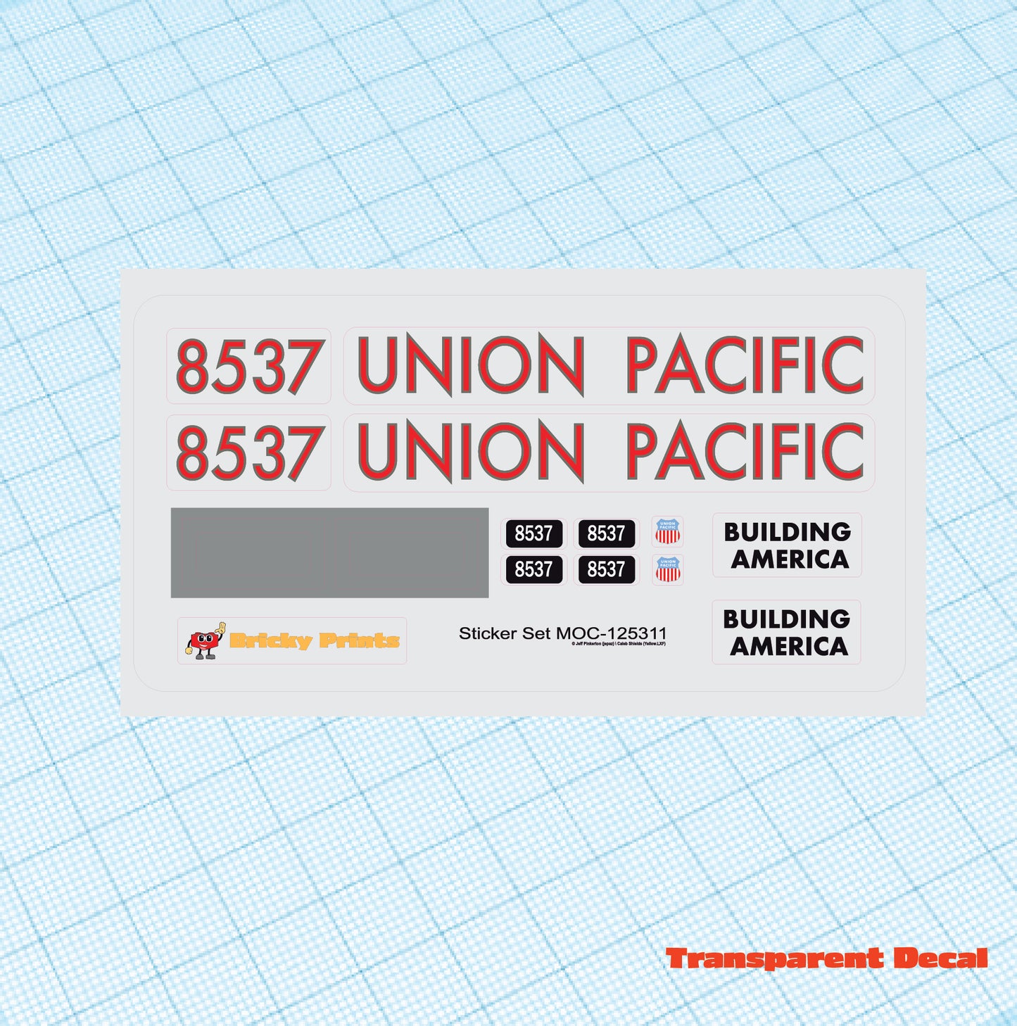 MOC-125311 EMD SD90MAC-H2 Union Pacific