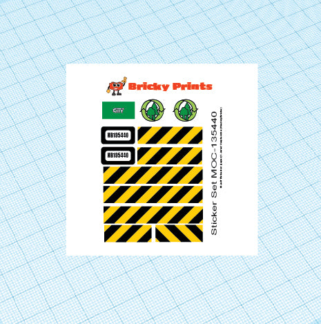 MOC-135440 Cabover Truck & Logging Trailer