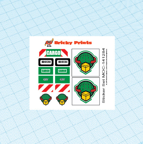 MOC-141284 Cargo Cabover & Container Trailer