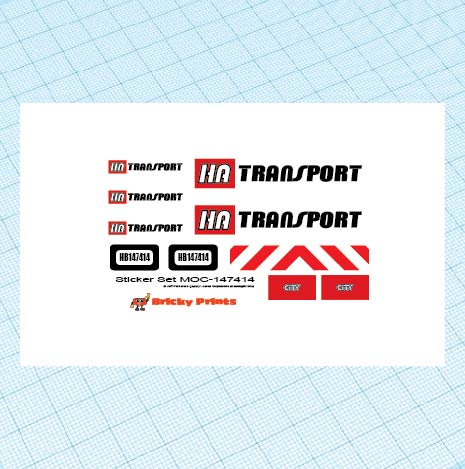 MOC-147414 Transport Truck & Tipper Trailer