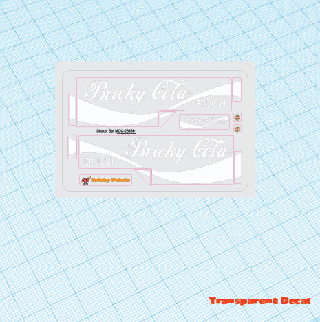 MOC-234361 Bricky Cola Beverage Truck