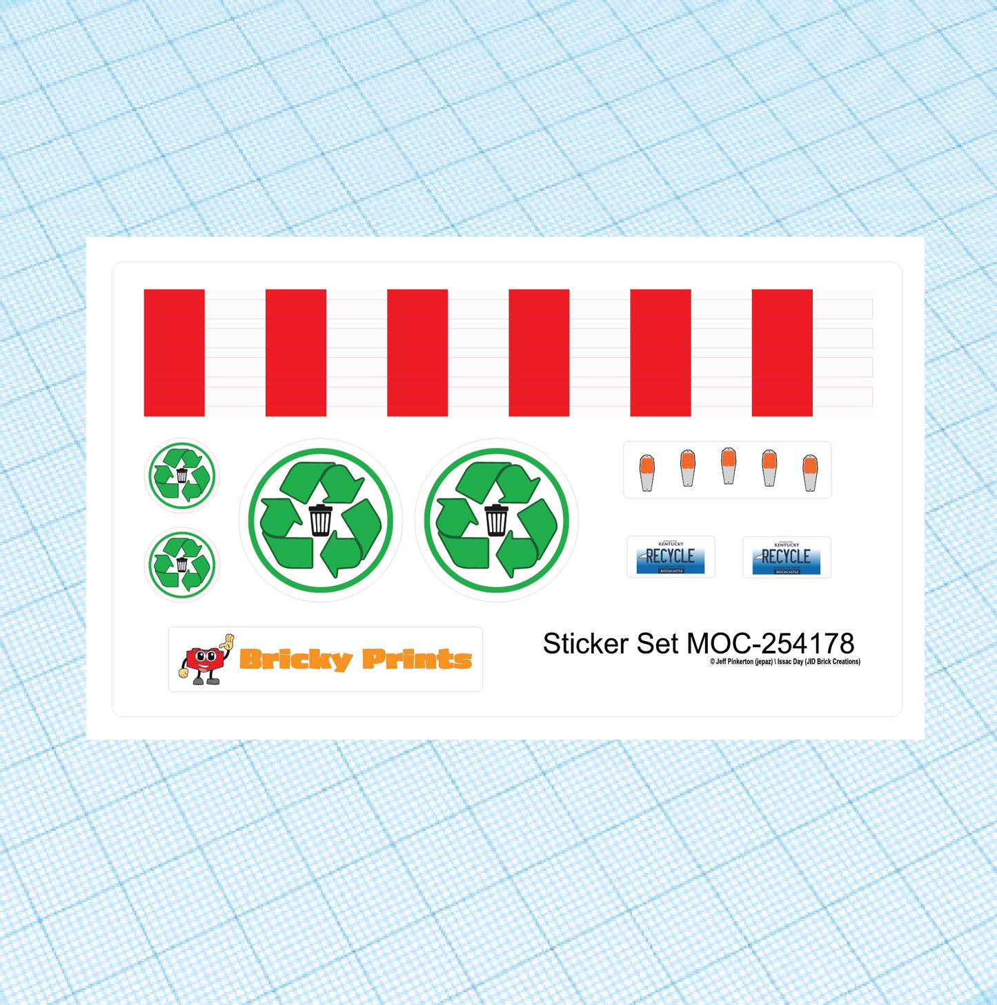 MOC-254178 Recycling Truck