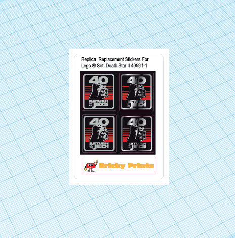 Replica Replacement sticker Set: Death Star II 40591