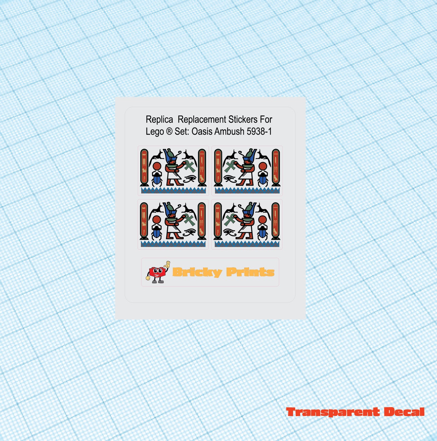 Replica Replacement sticker Set: Oasis Ambush 5938