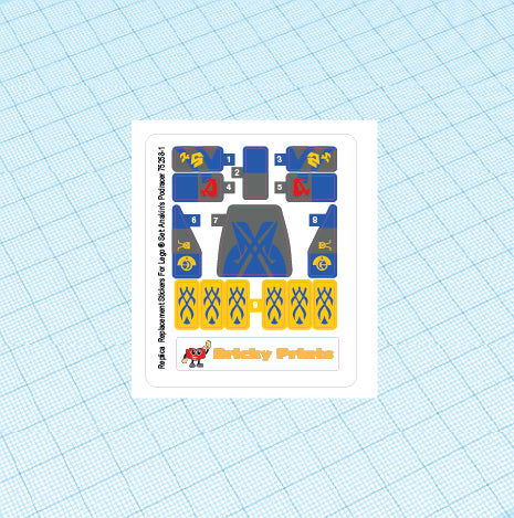 Replica Replacement sticker Set: Anakin's Podracer 75258