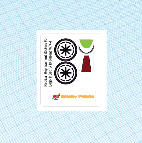 Replica Replacement sticker Set: V-19 Torrent 7674