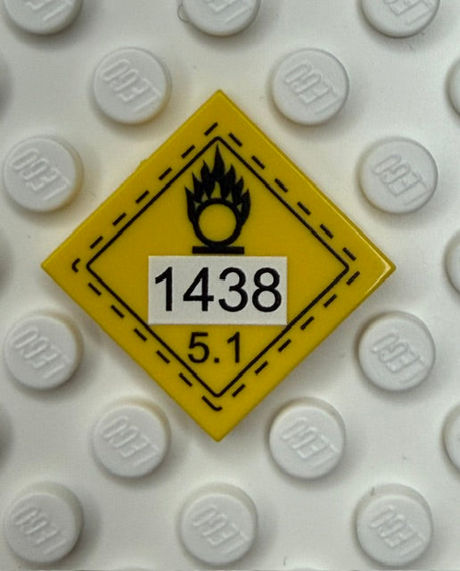 GHS 2x2 Tile: Oxidizers 1438