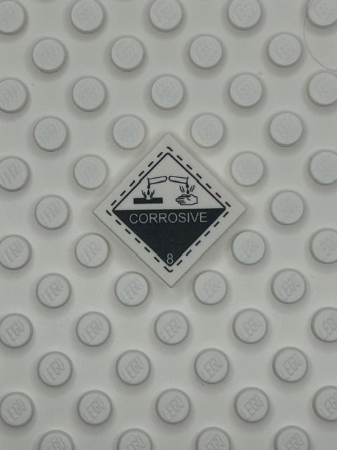 GHS 2x2 Tile: Corrosive