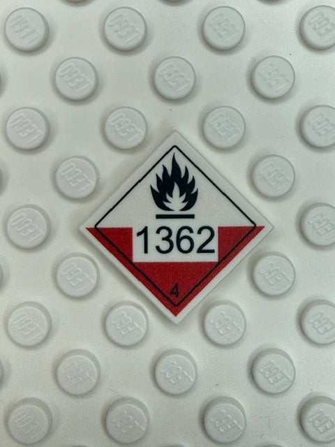 GHS 2x2 Tile: Flammable 1362 4