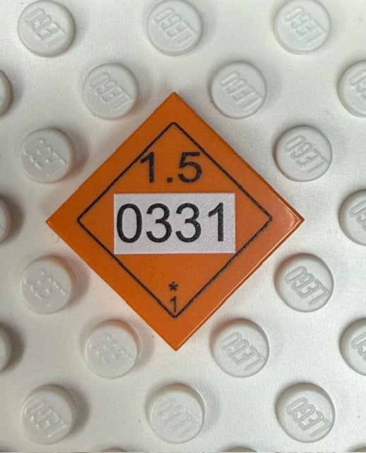 GHS 2x2 Tile: Explosives 1.5 0331