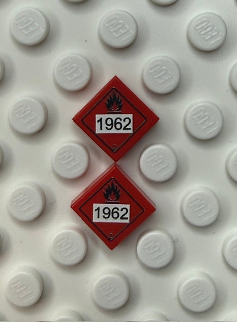 GHS 1x1 Tile: Flammable 1962 2