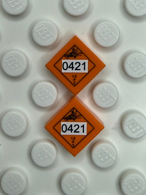 GHS 1x1 Tile: Explosives 0421