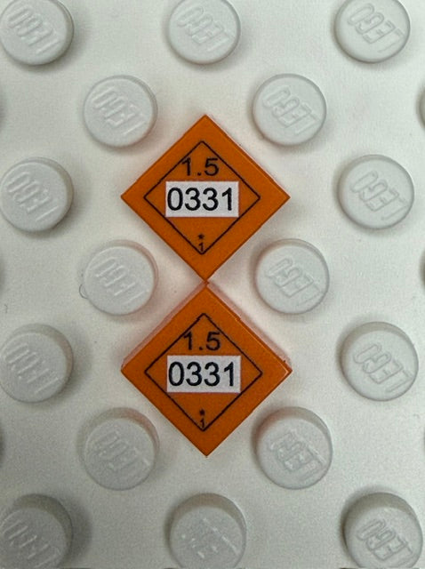 GHS 1x1 Tile: Explosives 1.5 0331