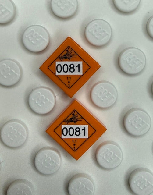 GHS 1x1 Tile: Explosives 0081