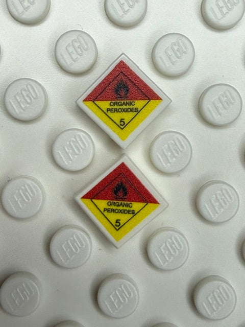 GHS 1x1 Tile: Self Reactive Organic Peroxides