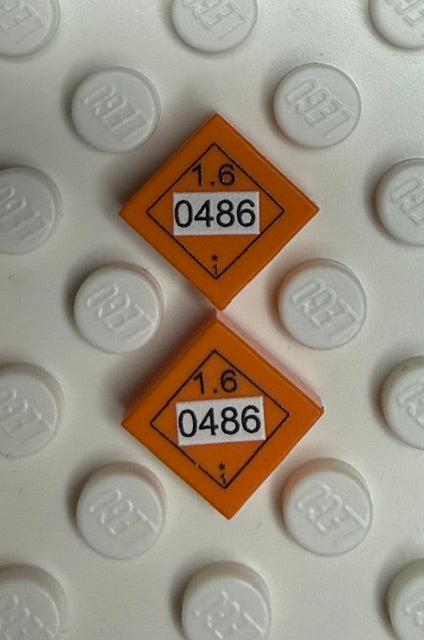 GHS 1x1 Tile: Explosives 1.6 0486