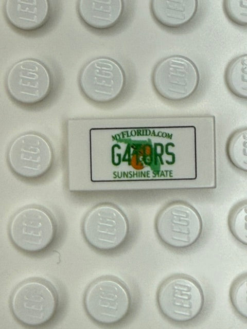 FL: US Based License Plate 1x2 Tile