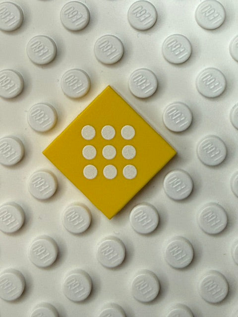 Warning Sign 2x2 Tile: reflector Sign V1