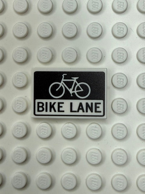 Information Signs 2x3 Tile: Bike Lane