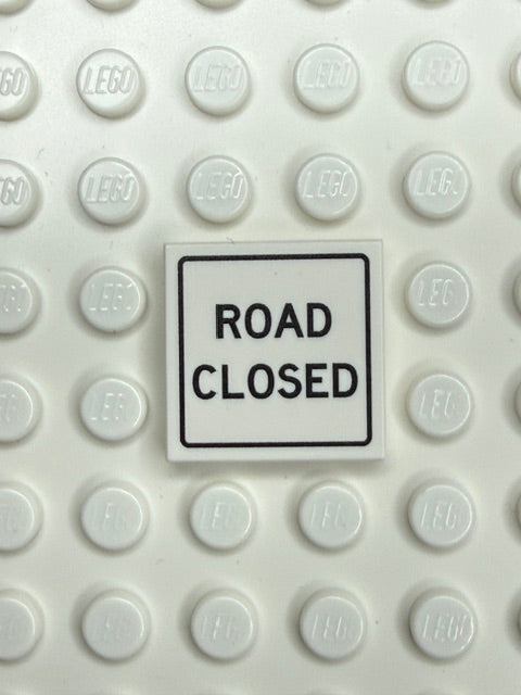 Information Signs 2x2 Tile: Road Closed