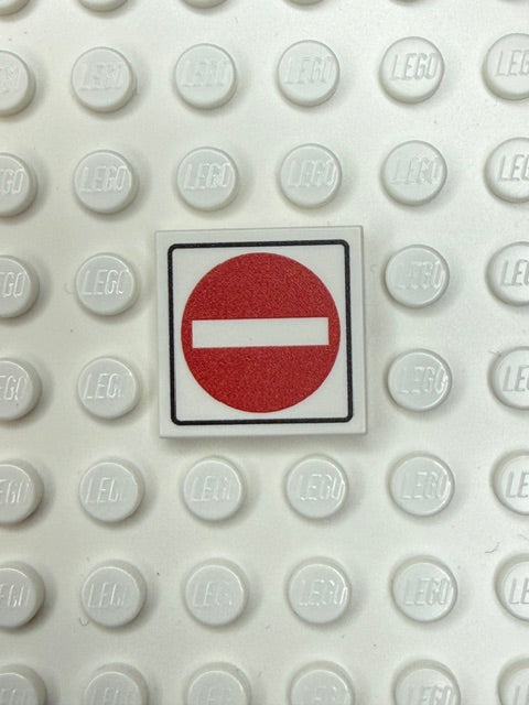 Information Signs 2x2 Tile: No Entry