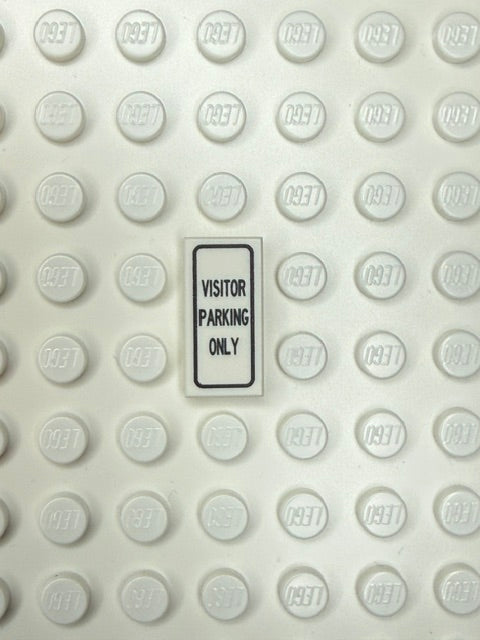 Information Signs 1x2 Tile: Visitor Parking