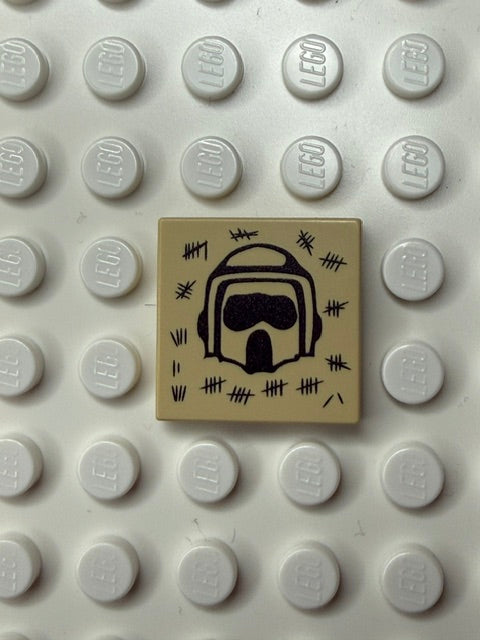 Galaxy Wars Signs and Symbols 2x2 Tile: Scout Trooper Poster