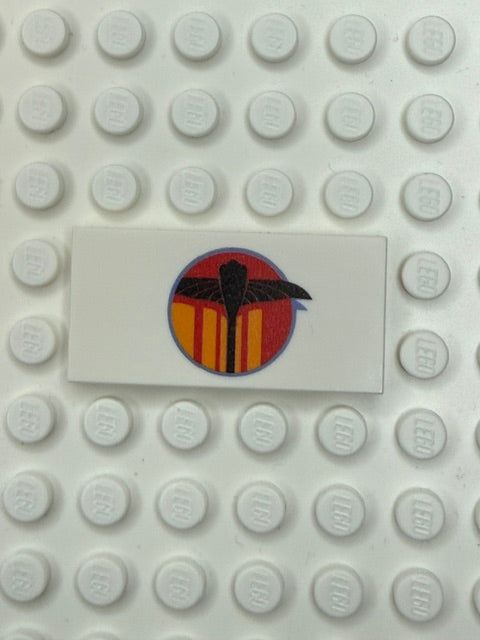 Galaxy Wars Signs and Symbols 2x4 Tile: rebels Phantom Right