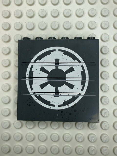 Galaxy Wars Signs and Symbols 1x6x5 Panel: Empire Logo
