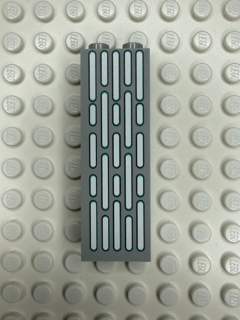 Light Panel 1x2x5 Brick: Light Bluish Gray 5 Row Panel