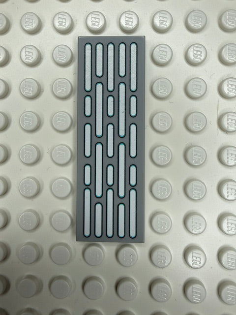Light Panel 2x6 Tile: Light Bluish Gray 5 Row Panel